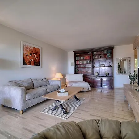 Attique Antibois - Piscine - Vue - Parking - Wifi Apartamento *