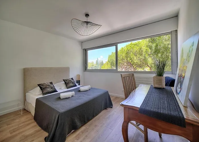 Attique Antibois - Piscine - Vue - Parking - Wifi Apartment *