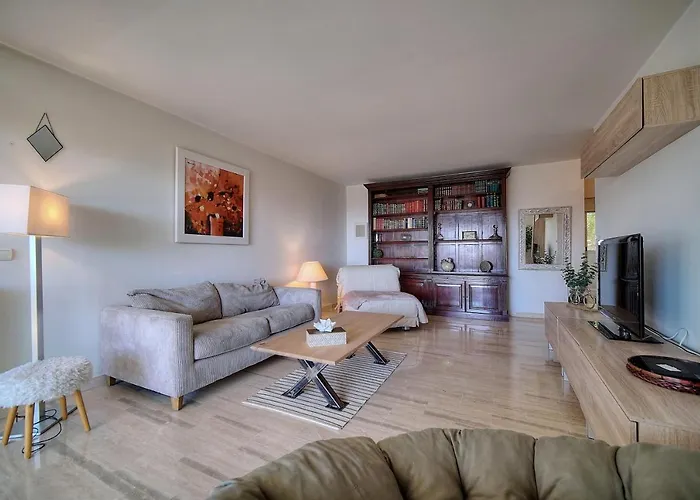 Attique Antibois - Piscine - Vue - Parking - Wifi 公寓 *